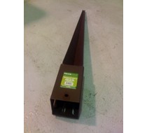 POST SUPPORT SPIKE | 3"X3"X24" E-BROWN